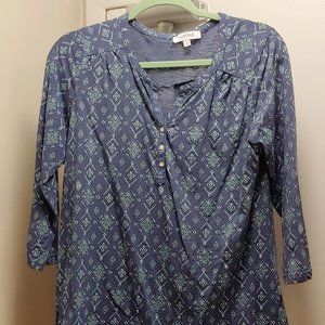 GENTLY USED, MY STYLE, LONG SLEEVE SHIRT, LARGE!!!